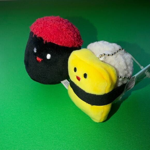 Tabi White Sushi Socks Plush Egg Tamago Tuna Roll Keychain Charm Maison Margiela - Picture 11 of 15